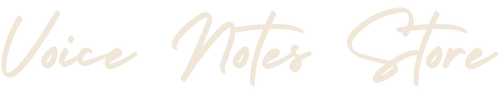 Voice Notes Store